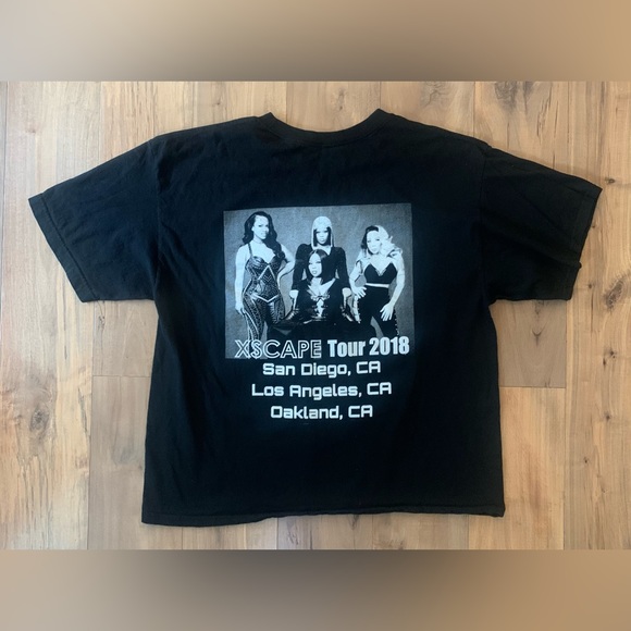 The Great Xscape Tour T Shirt 2018 XL Double Graphic, LA, San Diego, Oakland CA - Picture 3 of 3
